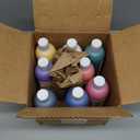 Colorations Simply Washable Tempera Paint, Rainbow Plus 8 Pack, Matte Finish, Classroom Supplies, Vibrant Colors, Non Toxic, Washes Off Easily, School, Craft, Art Supply Set, 16 oz Bottles