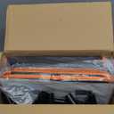 Heated Outdoor Cat House for Outside Winter 100% Waterproof Oxford Tarpaulin with Safe Escape Door and 5" Elevated Base with Heater for Feral Barn Cat Kitty (26x20x14)