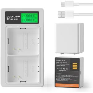 2 Pack A-4a Rechargeable Batteries Compatible with Arlo Pro 5S 2K, Pro 4, 3, Ultra 2 and Ultra Cameras VMC4040P VMA5400 (4800mAh 3.85V)