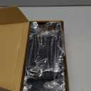 Cisily Kitchen Sink Caddy Organizer with High Brush Holder, Sponge Holder for Sink, 304 Rustproof Stainless, Kitchen Countertop Soap Dispenser Organizer, Kitchen Decor and Accessories (9.25, Black)