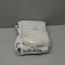 Guken Cream Linen Blackout Curtains 84 Inch Length 2 Panels Set for Living Room Bedroom Back Tab Thermal Insulated 100% Black Out Linen Drapes Room Darkening Window Curtains Ivory Natural