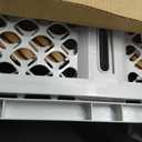 MYPET Universal Pet Gate: 26 - 42 Wide Dog Gate for Doorways with Pressure Fit or Swinging Door Hardware Mounting Types Included: 26" Tall; Gray