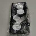 TAILI Shower Caddy Suction Cup 2 Pack,Stainless Steel Rustproof Shower Shelves,No Drilling Wall Mounted Basket,Large Capacity,Removable Suction Cup Bathroom Organizers & Home Decor,Black