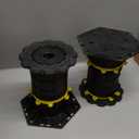 3 Pack Adjustable Height Center Support Leg for Bed Frame, Bed Center Slat Heavy Support Leg, Extra Durable Steel Support Legs | Suitable for Bed Frame, Bed Center Slats, Cabinet and Wooden Furniture