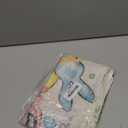 Artoid Mode Floral Bow Bunny Rabbits Eggs Easter Table Runner, Seasonal Spring Kitchen Dining Table Decoration for Home Party Decor 13x120 Inch (Beige)