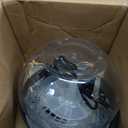 Water-Based Purifier Air Washer, Air Revitalizer & Freshener, Air Fresher with 7 LED Color Changing Light for Rooms (Black)