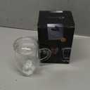 Creano Tea Glass with Infuser and Lid 400ml - Large Tea Cup - Microwave & Dishwasher Safe - Loose Leaf Tea Maker Gift Set (1 Piece (Pack of 1))