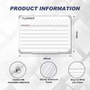 Lincia Lined Dry Erase Board for Office, Make Ready Board, 18"x24"
