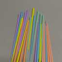 Boao Colorful Chopsticks 9 Inch Reusable Fiberglass Chop Sticks Bulk Dishwasher Safe Lightweight Chopsticks Set Party Favor(12 Pairs,Macaron Color)