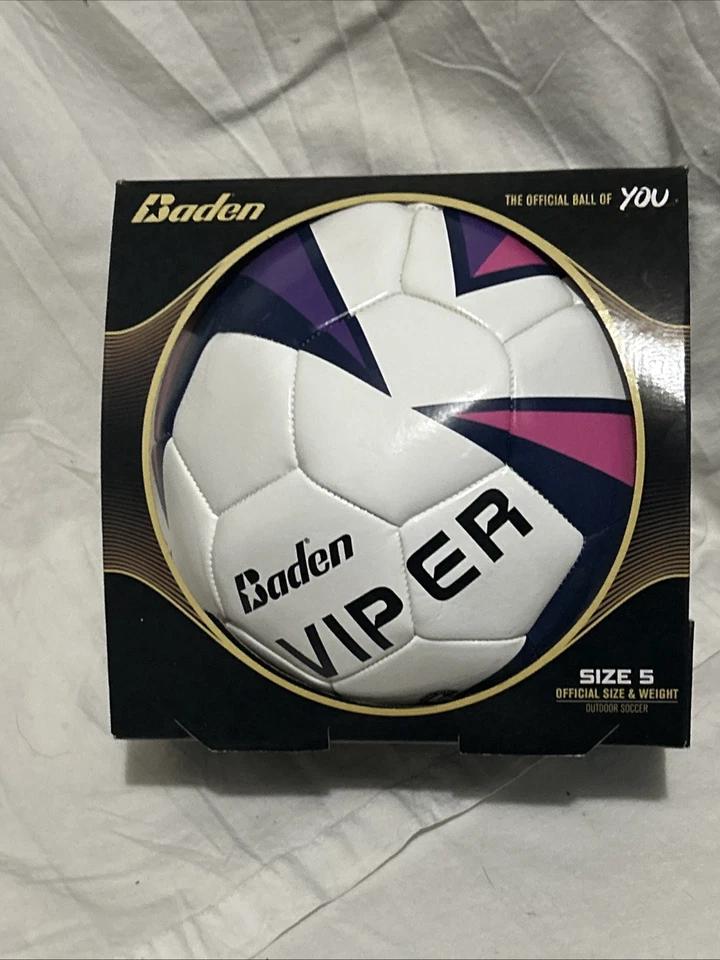 Baden Viper Outdoor Soccer Ball, Size 3 Official Size And Weight Brand New NICE