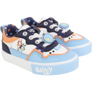 Ground Up Bluey and Bingo Court Low Top Sneakers (6 Toddler)