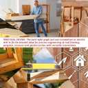 Floating Shelf Bracket, L Bracket Corner Brace,90 Degree Right Angle Corner Bracket, Metal Joint Bracket for Wood Bookshelf Furniture Cabinet (4pcs)