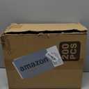 XPCARE 200Pcs Paper Gift Bags 5.25x3.25x8.25'',Gift Wrap Bags with Handles Brown Kraft Paper Bags for Small Business Paper Bags Bulk for Birthday Party Favors Shopping Retail (200 Count (Pack of 1))