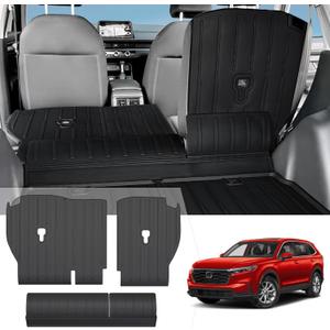 Backrest Mats for Honda CRV 2026 2025 2024 2023 Car Mat Accessories, All Weather TPE Seat Back Portectors for CR-V Gas Hybrid(Backrest Mats)