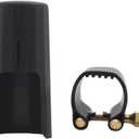 Saxophone Ligature Fastener,Artificial Leather Rubber for Sax Mouthpiece (for Alto)