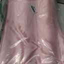 Pothuiny Satin Fitted Sheet - Silky King Ultra Soft Deep Pocket Bottom Bed Sheets, Blush Pink, Fits 12" to 16"