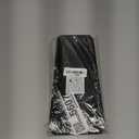 2PCS Silicone Heat Resistant Mat Pouch for Hair Straightener, Curling Iron, Flat Iron and Hot Hair Tools Black