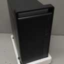 Micro-ATX PC Case with Handle | 0.7mm Steel Portable PC Case Fits max 260mm GPU & ATX PSU | Pre-Installed 120mm *1 Rear Fan | mini Tower Desktop Chassis for MATX/ITX, Black-M5