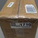 Amazon Basics Electric Stainless Steel Kettle for Tea and Coffee, BPA-Free, Fast Boiling, Auto Shut-Off, Boil-Dry Protection, 1.7 Liter, 1500W, Black and Silver (1.8 Quarts)