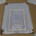 10 Pack Thicken Shoe Organizer Stackable,Upgraded Sturdy Shoe Storage Box with Magnetic Door,Shoe Containers For Sneaker Display,Hat Organizer,White