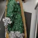 ptlsy 9ft Christmas Tree Premium Artifical Pine Christmas Tree with Soild Metal Stand Decorations and 1850 Branch Tips Fit for Holiday Indoor Outdoor (9 feet Green)