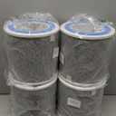 4 Packs HP102 True HEPA Replacement Filter Compatible with Shark Air Cleaner Purifier HP100, HP102 and 3-in-1 Models HC450, HC451, HC452, HC455, Compares to Part # HE1FKBAS and HE1FKPET