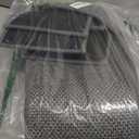 30X8 Inch Stair Mat, 15 Pack Comfortable Stair Treads for Wooden Steps, Non-Slip Stair Runner with Rubber Backing for Elderly, Children and Dogs (Dark Grey) (1'6" x 2'6" (Rectangular))