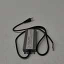 100W IP67 Waterproof Constant Voltage LED Driver Power Supply Transformer, 100-240V AC Universal Input with Plug, Output 12V DC 8.33A Max. for Outdoor LED Lighting