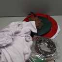 10 Pcs Mushroom Elf Costume Women Renaissance Outfit with Mushroom Hat Elf Ears Leaf Belt Bag Skirt Hikes (X-Small)