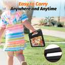 for Lenovo Tab M9 Case, New Kids Heavy Duty Cover with Convertible Handle Stand for Lenovo Tab M9 9.0 Inch 2023, Black