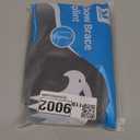 Cubital Tunnel Syndrome Elbow Brace Splint For Ulnar Nerve Entrapment (Black, Small)