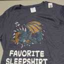Dragon Dragons Nap Sleeping Sleep Pajama Nightgown T-Shirt, Small 