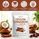 Ninsiec Ceylon Cinnamon with MCT Oil Supplements 1200mg 300 Softgels, BBD: 06-20-2029