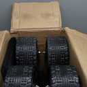 48" L Collapsible Wagon Cart Foldable, 560lbs Weight Capacity 300L Heavy Duty Folding Beach Wagons with Big All-Terrain Wheels, Utility Carts for Groceries, Shopping, Camping, Sports - Grey&Red