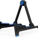 Guitar Stand, Universal Instrument Holder for Acoustic and Electric Guitars (Blue)