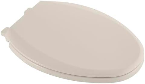 American Standard 5257A65MT.222 Cardiff Slow-Close Elongated Front Toilet Seat, Linen