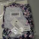VOGRACE Tank Tops Plus Size Women Summer Square Neck T Shirts Casual Sleeveless Tunics Floral Print YH010 2XL (Purple, XXL)