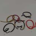 Yinkin 6 Pcs Tibetan Bracelet Buddhism Handmade Knot Rope Bracelet Woven Thread String Bracelet Lucky Multicolor String Thread for Men Women Friendship Couple