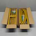 Metal Arch Backdrop Stand, 7.2FT+6FT Wedding Arch Frame, Gold Wedding Arch Backdrop Stand Set of 2, Balloon Arch Backdrop for Wedding Birthday Party Baby Shower Graduation Ceremony Decor