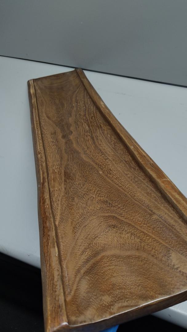 32x7.5in Wooden Decoration Platter