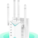2026 WiFi Extender, WiFi Signal Booster Cover up to 14770 sq.ft for Home, New Gen 6X Faster Internet Extender WiFi Booster w/Ethernet Port, Wireless WiFi Repeater Works with 99% Router, Easy Setup