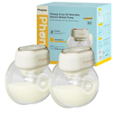 Phanpy E-Joy S2 Wearable Hands Free Portable Breast Pump, 3 Modes 8 Levels High Performance LED Touch Screen Low Noise, 7oz Capacity 20&24 mm(2 Counts)