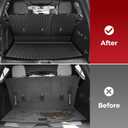 Cargo Mat for Chevy Tahoe, for GMC Yukon 2021-2026, 3rd Row Backrest