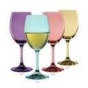 True Reserve Color Stemmed Wine Glasses 4Pcs