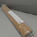 LazBlinds No Tools No Drill Cordless Bamboo Roman Shades, Light Filtering Window Treatment, Roll Up Bamboo Blinds for Window 35'' W x 64'' H, Brown