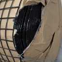 36in x 50ft Black Hardware Cloth 1/2 inch 19Ga PVC Coated Wire Mesh Vinyl Coated Fence, Welded Metal Chicken Wire Fencing Roll, Garden Plant Fencing, for Chicken Coop and Home Improvement