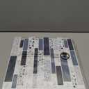 LONGKING Peel and Stick Backsplash Tile for Kitchen, Stick on Tile on Wall, Bathroom