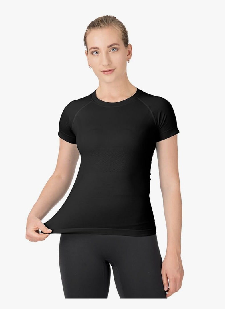 MathCat Workout Shirts for Women,Yoga Short Sleeve Workout Tops,Breathable Athletic Gym Shirt, Size -M