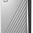 WD 5TB My Passport Ultra for Mac Silver, Portable External Hard Drive, backup software with defense against ransomware, and password protection, USB-C and USB 3.1 - WDBPMV0050BSL-WESN
