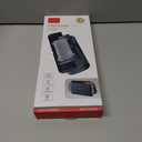 Case Set for Switch 2 Case, Switch 2 Grip Accessories, Includes 1 Protective Case with Clear PC Back and TPU Ergonomic Grip, 2 9H Tempered Glass Screen Protectors, 8 Joycon Caps, and 8 Dust Plugs